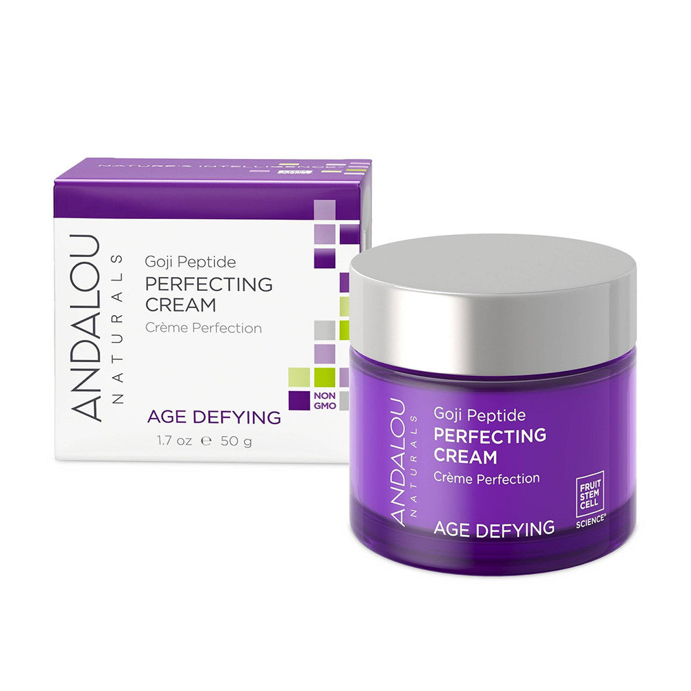 Andalou Naturals Goji Peptide Perfecting Cream, 1.7 Oz